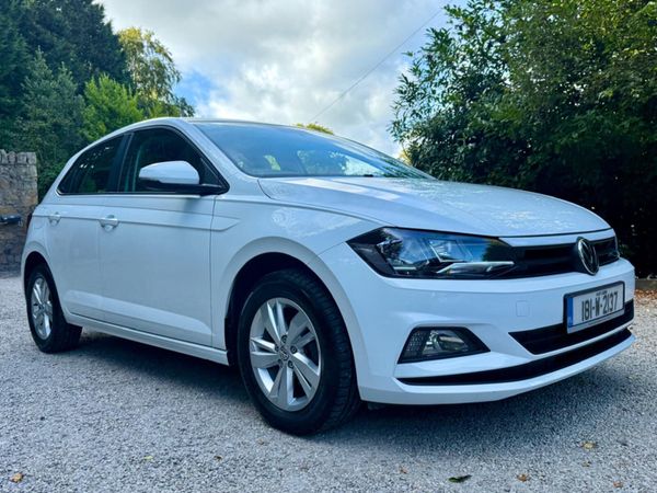 Volkswagen Polo Hatchback, Petrol, 2018, White