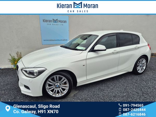 BMW 1-Series Hatchback, Petrol, 2015, White