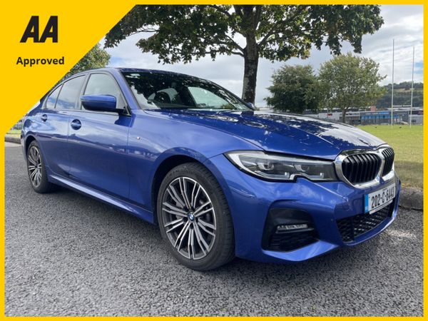 BMW 3-Series Saloon, Petrol Plug-in Hybrid, 2020, Blue