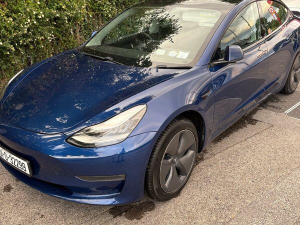 Tesla Model 3 Saloon, Electric, 2020, Blue