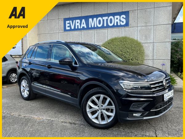 Volkswagen Tiguan SUV, Diesel, 2019, Black
