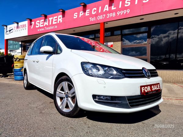 Volkswagen Sharan MPV, Petrol, 2017, White