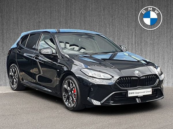 BMW 1-Series Hatchback, Petrol Hybrid, 2025, Black