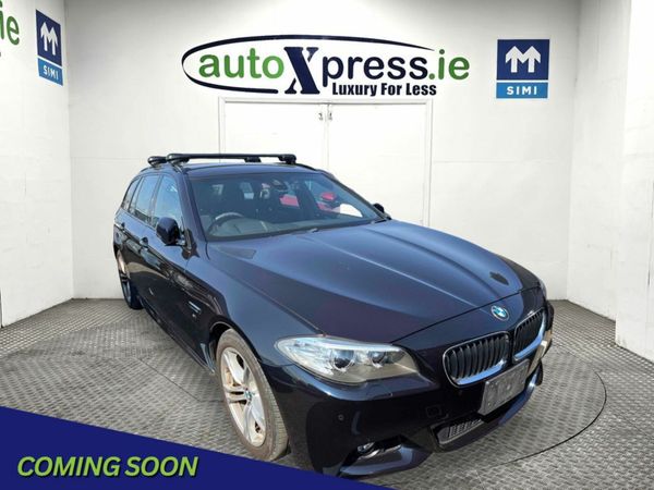 BMW 5-Series Estate, Diesel, 2016, Black