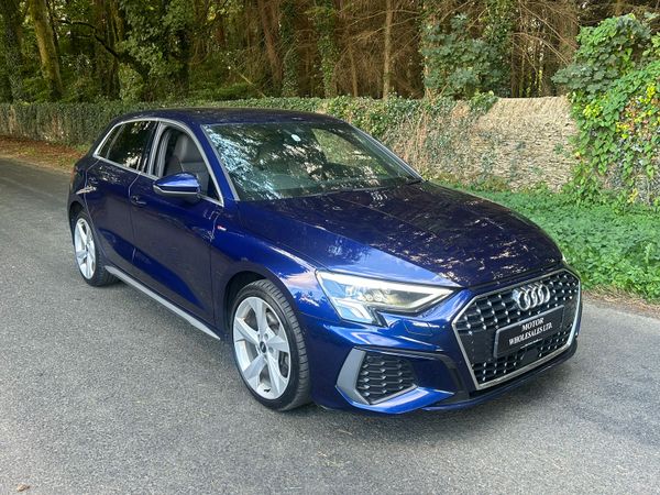 Audi A3 Hatchback, Petrol Hybrid, 2021, Blue