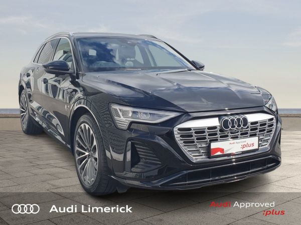 Audi Q8 e-tron SUV, Electric, 2024, Black