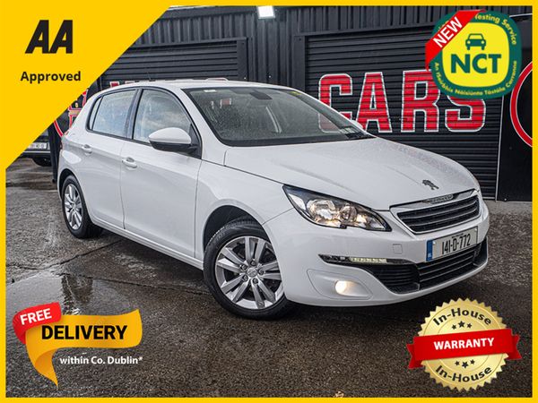 Peugeot 308 Hatchback, Diesel, 2014, White