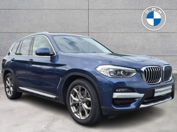 BMW X3 SUV, Petrol Plug-in Hybrid, 2020, Blue