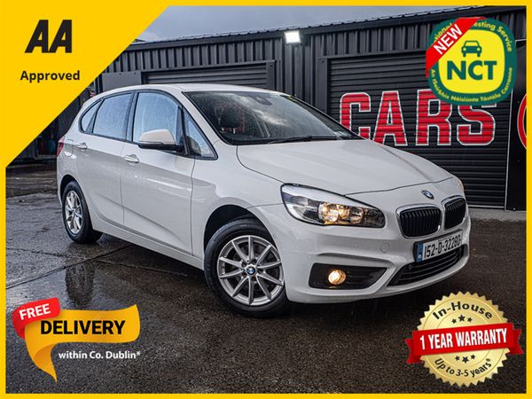 BMW 2-Series Hatchback, Diesel, 2015, White