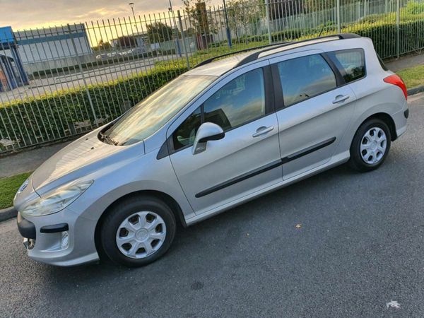 Peugeot 308 Estate, Diesel, 2010, Silver
