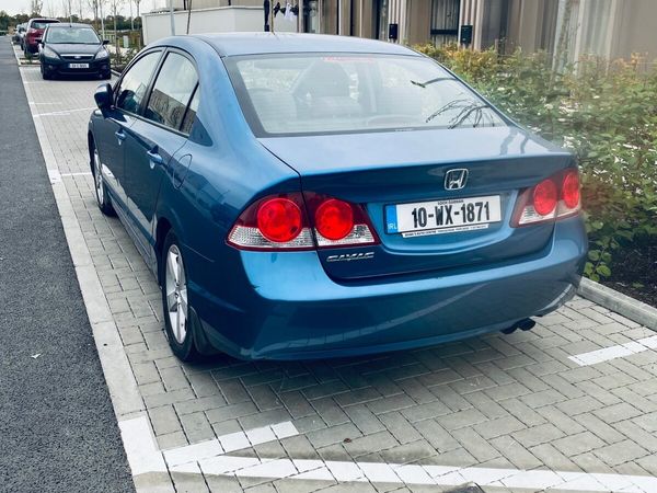 Honda Civic Saloon, Petrol, 2010, Blue