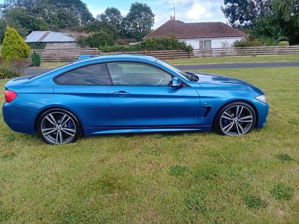 BMW 4-Series Coupe, Diesel, 2014, Blue