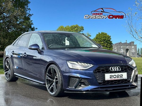 Audi A4 Saloon, Diesel, 2022, Blue