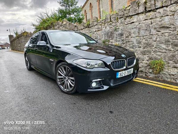 BMW 5-Series Saloon, Diesel, 2016, Black