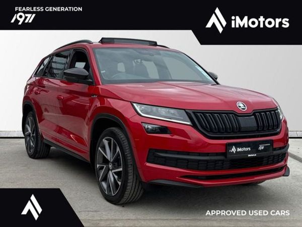 Skoda Kodiaq SUV, Diesel, 2021, Red