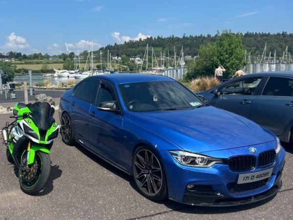 BMW 3-Series Saloon, Diesel, 2017, Blue