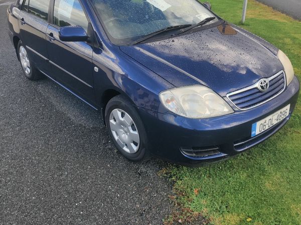 Toyota Corolla Saloon, Petrol, 2006, Blue