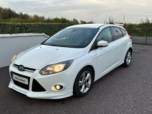 Ford Focus Hatchback, Diesel, 2013, White