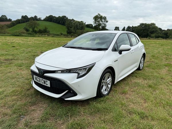 Toyota Corolla Hatchback, Petrol Hybrid, 2021, White