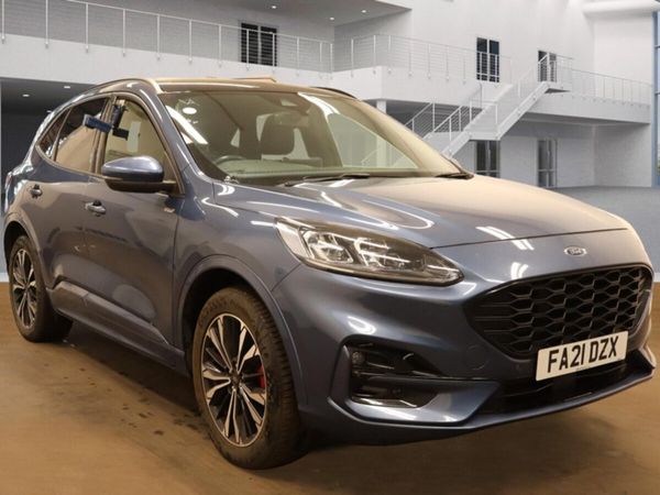 Ford Kuga SUV, Petrol Hybrid, 2021, Blue