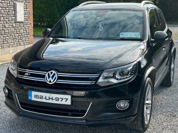 Volkswagen Tiguan SUV, Diesel, 2015, Black
