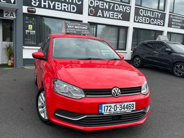 Volkswagen Polo Hatchback, Petrol, 2017, Red