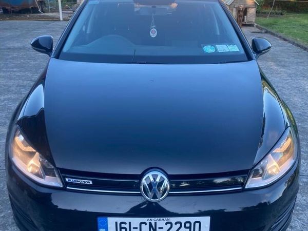 Volkswagen Golf Hatchback, Diesel, 2016, Black