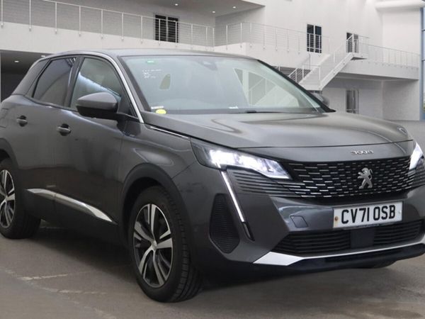 Peugeot 3008 SUV, Petrol Hybrid, 2021, Grey
