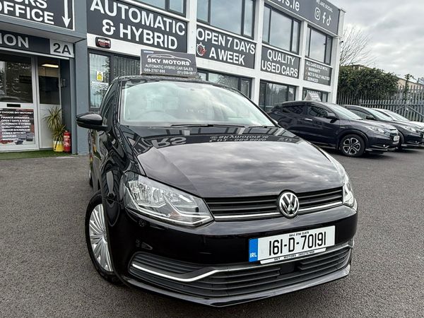 Volkswagen Polo Hatchback, Petrol, 2016, Black