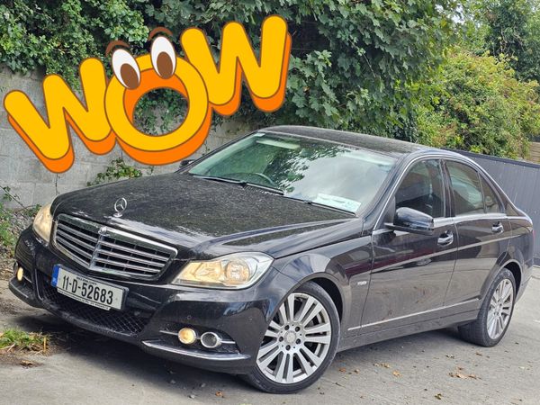 Mercedes-Benz C-Class Saloon, Diesel, 2011, Black