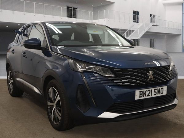 Peugeot 3008 SUV, Petrol Hybrid, 2021, Blue