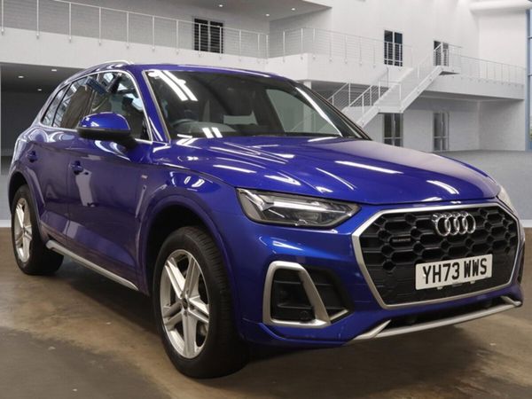 Audi Q5 SUV, Petrol Hybrid, 2023, Blue