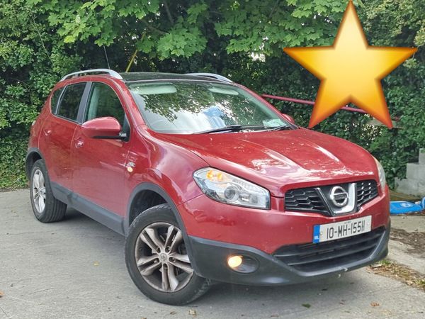 Nissan Qashqai Hatchback, Diesel, 2010, Red