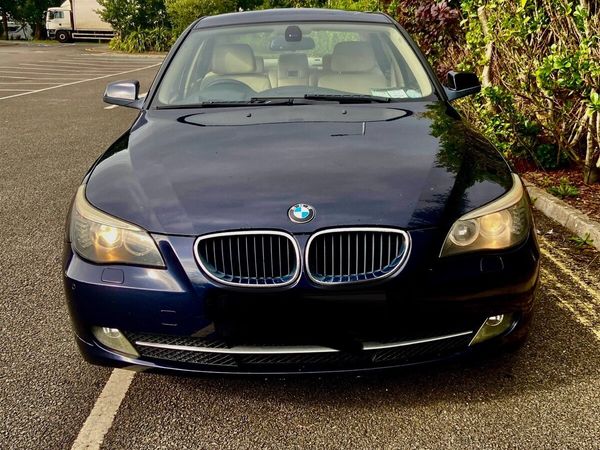 BMW 5-Series Saloon, Diesel, 2009, Blue