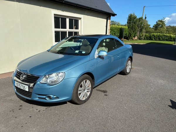 Volkswagen Eos Convertible, Petrol, 2007, Blue