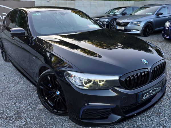 BMW 5-Series Saloon, Diesel, 2018, Black