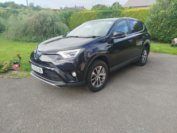 Toyota RAV4 SUV, Petrol Hybrid, 2017, Black