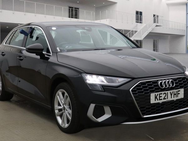 Audi A3 Hatchback, Petrol Hybrid, 2021, Black