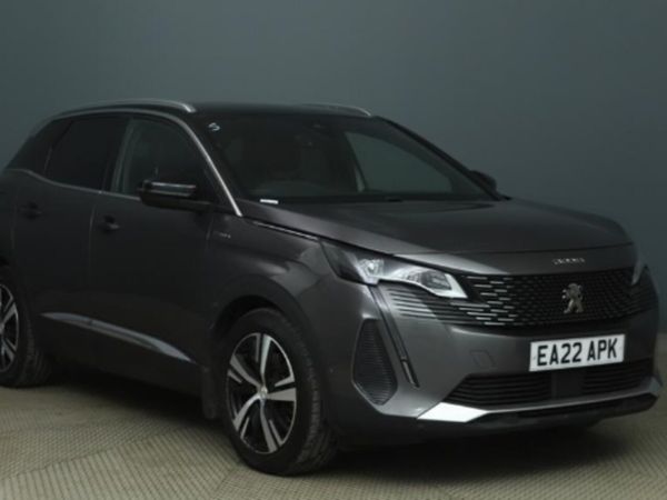 Peugeot 3008 SUV, Petrol Hybrid, 2022, Grey