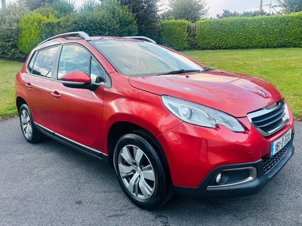 Peugeot 2008 SUV, Diesel, 2016, Red