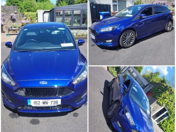 Ford Focus Hatchback, Diesel, 2018, Blue