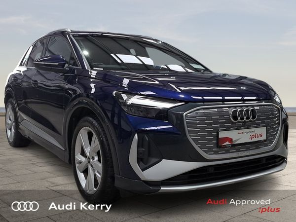 Audi Q4 e-tron SUV, Electric, 2024, Blue
