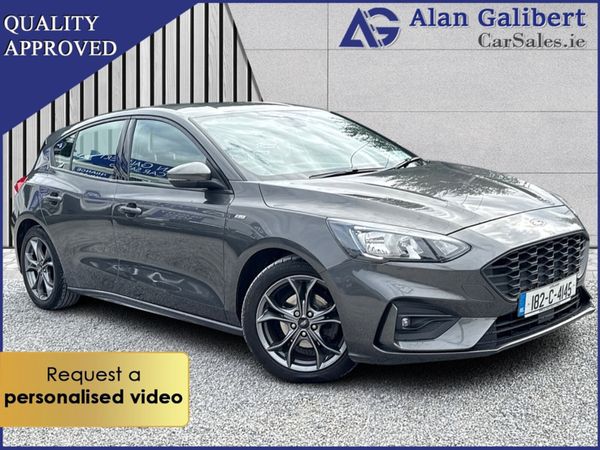 Ford Focus Hatchback, Petrol, 2018, Grey