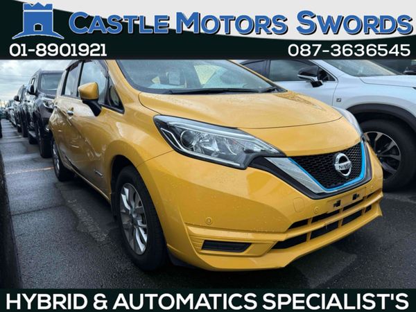 Nissan Note Hatchback, Petrol Hybrid, 2018, Yellow