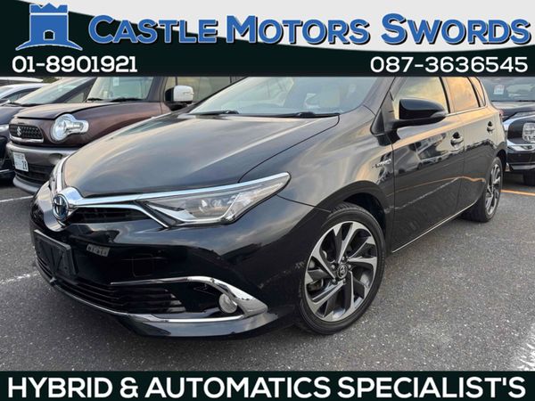 Toyota Auris Hatchback, Petrol Hybrid, 2016, Black