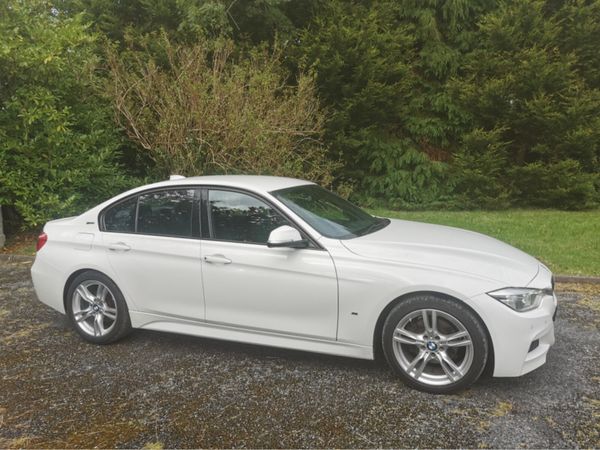 BMW 3-Series Saloon, Petrol Hybrid, 2017, White