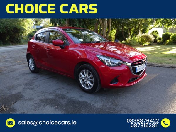 Mazda Demio Hatchback, Petrol, 2016, Red