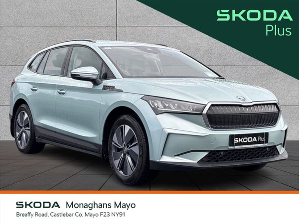 Skoda Enyaq SUV, Electric, 2022, Green