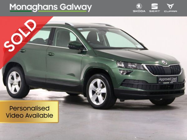 Skoda Karoq Estate, Petrol, 2020, Green