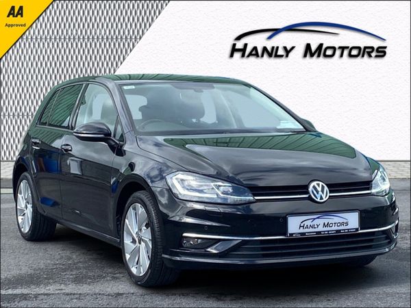 Volkswagen Golf Hatchback, Diesel, 2020, Black